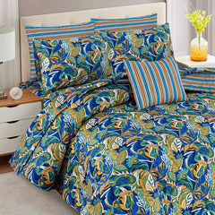 Premium Summer King Size Comforter Set - 7-Piece