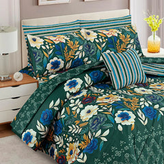 Premium Summer King Size Comforter Set - 7-Piece