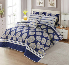 Premium Summer King Size Comforter Set - 7-Piece