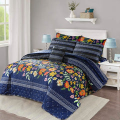 Premium Summer King Size Comforter Set - 7-Piece