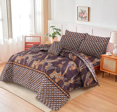 Premium Summer King Size Comforter Set - 7-Piece