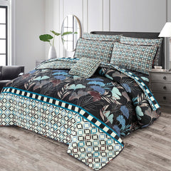 Premium Summer King Size Comforter Set - 7-Piece