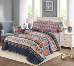 Premium Summer King Size Comforter Set - 7-Piece