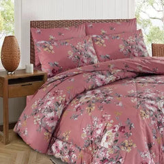 Premium Summer King Size Comforter Set - 7-Piece