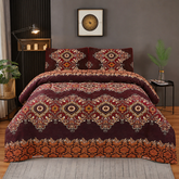 PREMIUM PRINTED PURE COTTON BEDSHEET - 3 PCS