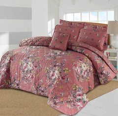 Premium Summer King Size Comforter Set - 7-Piece