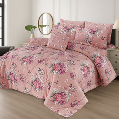 Premium Summer King Size Comforter Set - 7-Piece