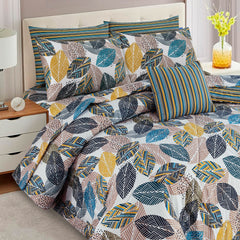 Premium Summer King Size Comforter Set - 7-Piece