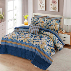 Premium Summer King Size Comforter Set - 7-Piece