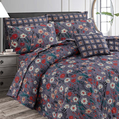 Premium Summer King Size Comforter Set - 7-Piece
