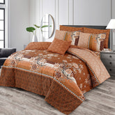 Premium Summer King Size Comforter Set - 7-Piece