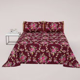 Dark Maroon Pink Rose - Straight