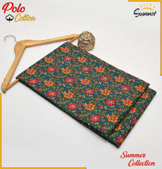 2 Piece – Cotton Digital Print Suit ( Design J-42)