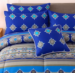 Premium Summer King Size Comforter Set - 7-Piece A34