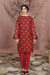 2 Piece – Cotton Digital Print Suit ( Design A-11)