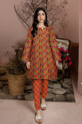 2 Piece – Cotton Digital Print Suit ( Design A-4)