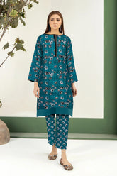 2 Piece – Cotton Digital Print Suit ( Design A-2)