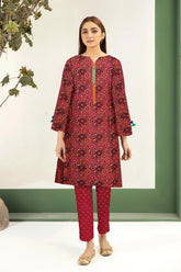 2 Piece – Cotton Digital Print Suit ( Design A-15)