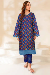 2 Piece – Cotton Digital Print Suit ( Design A-12)