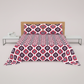 White Pink Ikat Diamond - Maximum Straight