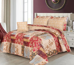 Premium Summer King Size Comforter Set - 7-Piece