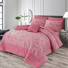 Premium Summer King Size Comforter Set - 7-Piece