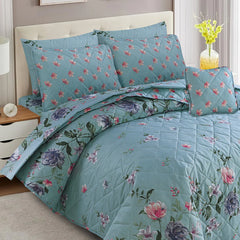 Premium Summer King Size Comforter Set - 7-Piece
