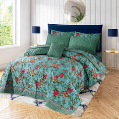 Premium Summer King Size Comforter Set - 7-Piece