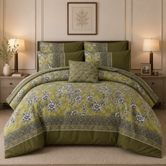 Premium Summer King Size Comforter Set - 7-Piece M2