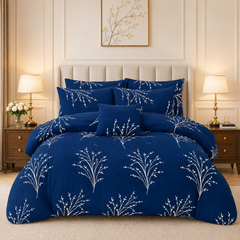 Premium Summer King Size Comforter Set - 7-Piece