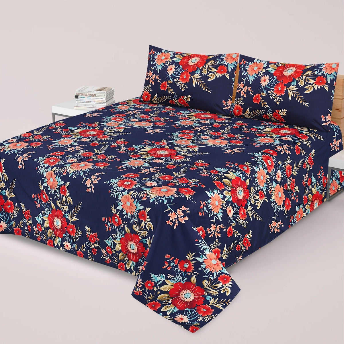 3 Pcs Bed sheet A-75a