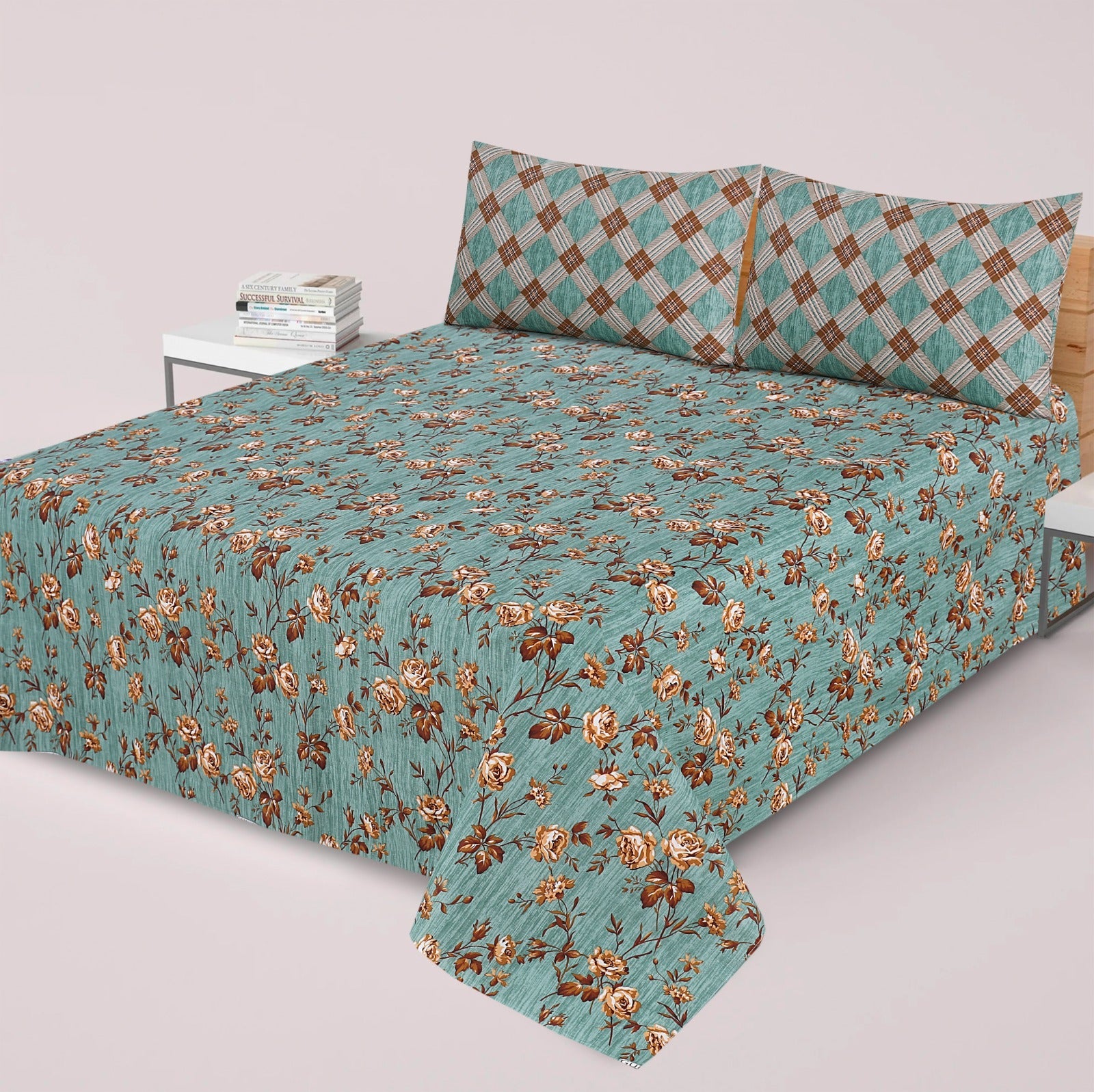 3 Pcs Bed sheet N-30