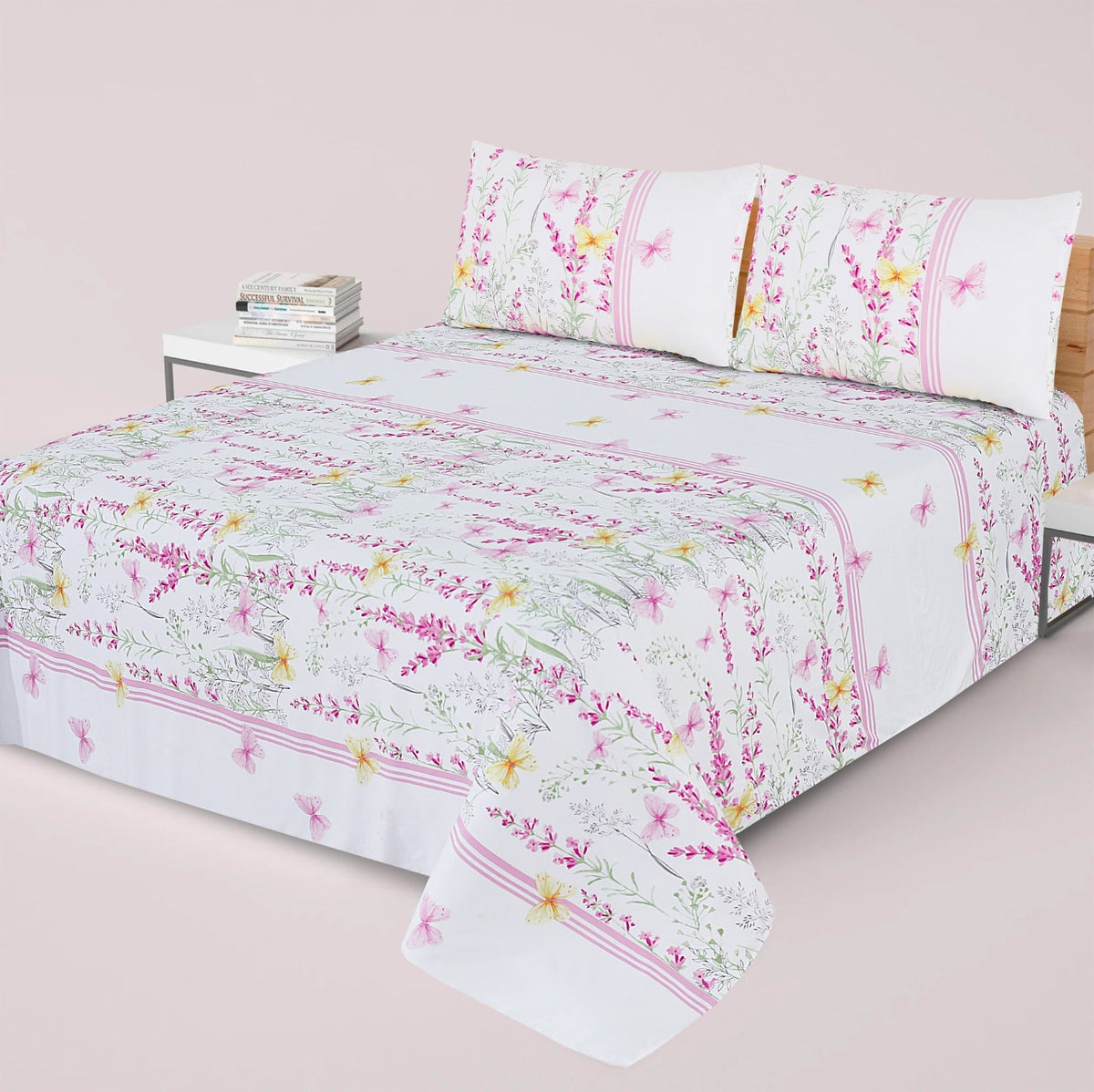 3 Pcs Bed sheet A-83