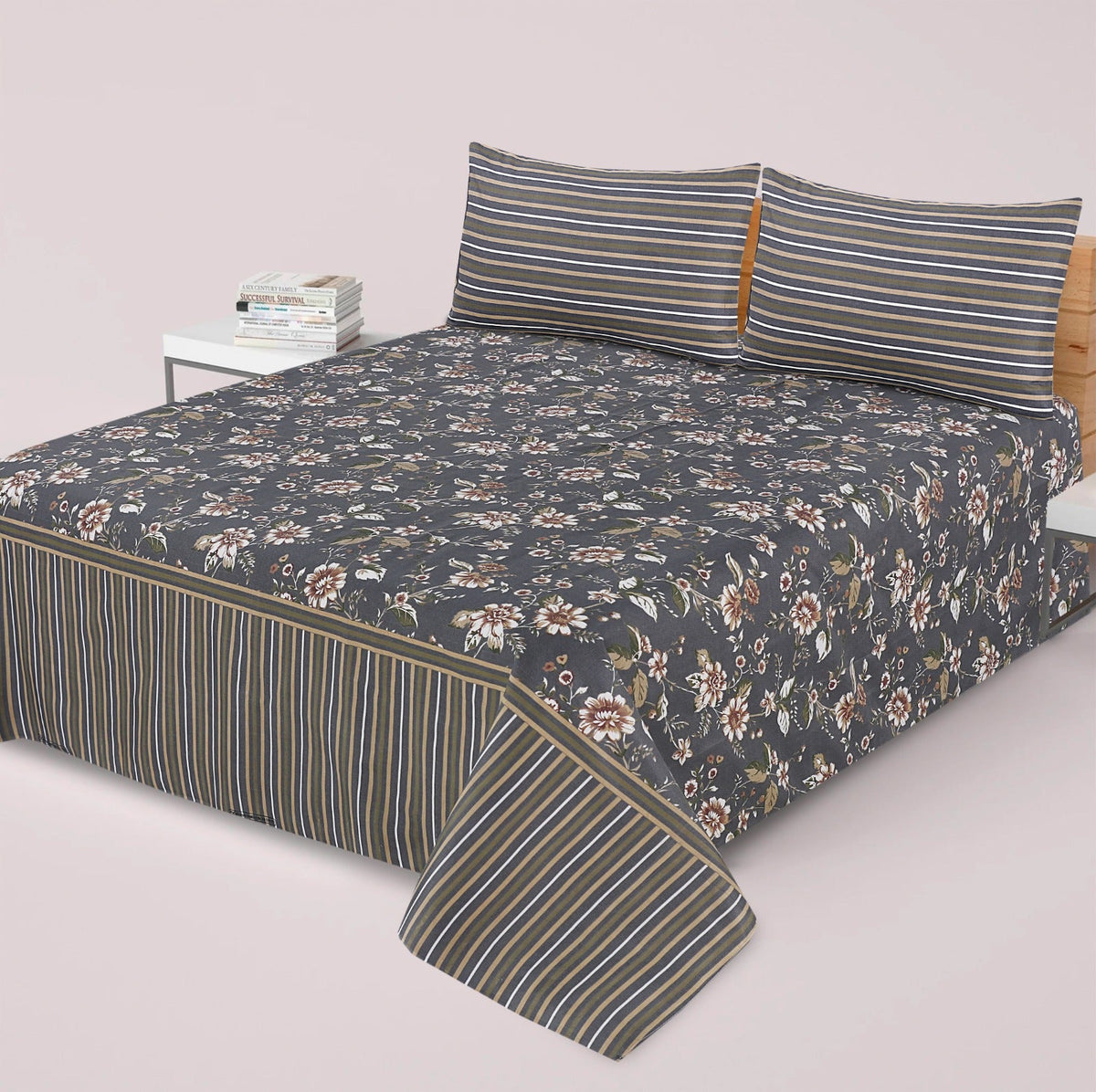 3 Pcs Bed sheet A-73