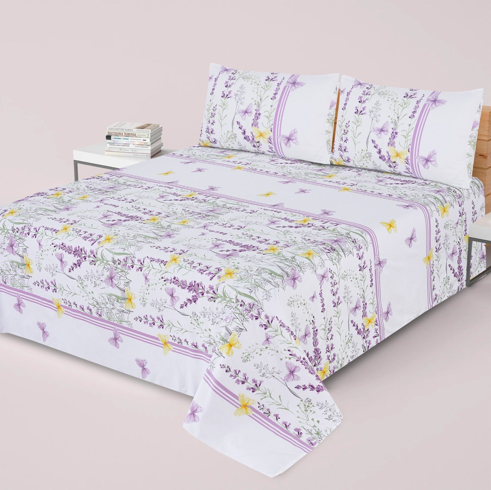 3 Pcs Bed sheet N-01b