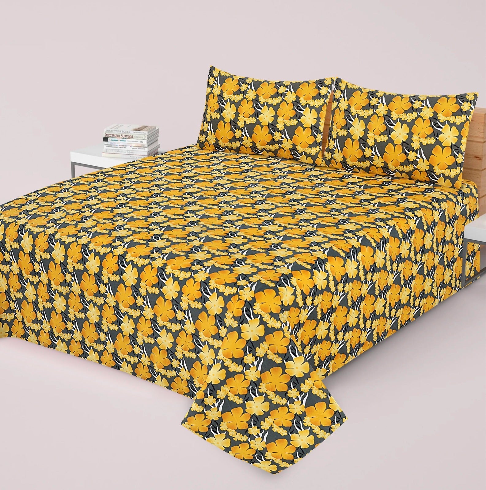 3 Pcs Bed sheet N-12b