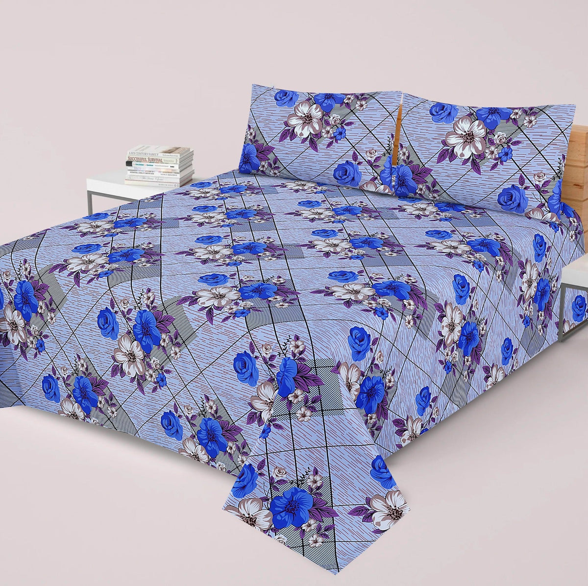 3 Pcs Bed sheet N-16b