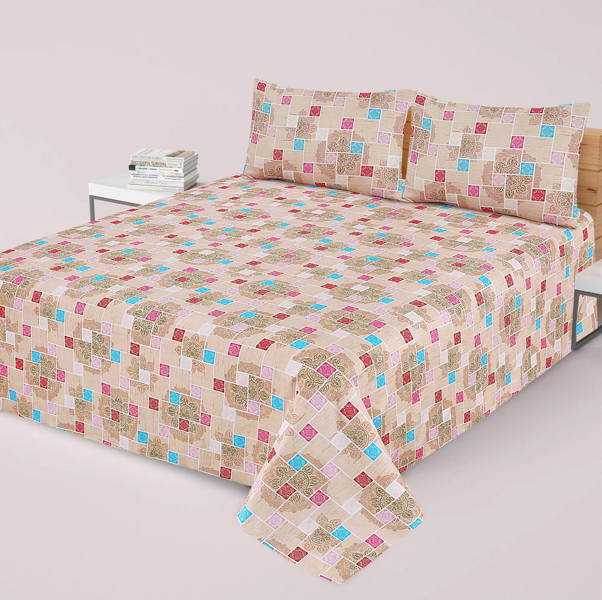 3 Pcs Bed sheet A-85