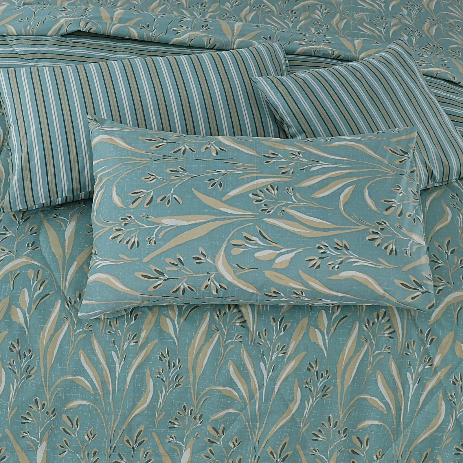 Premium Summer King Size Comforter Set - 7-Piece A31