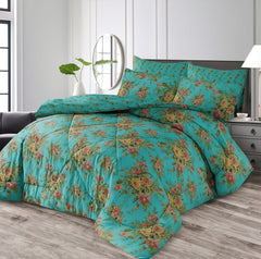 Premium Summer King Size Comforter Set - 7-Piece