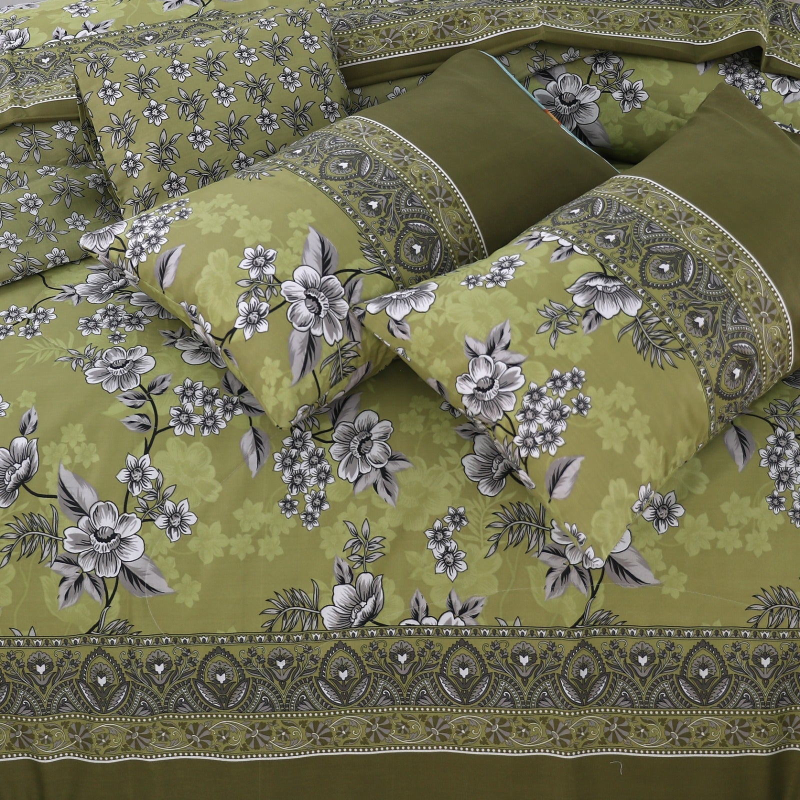 Premium Summer King Size Comforter Set - 7-Piece M2