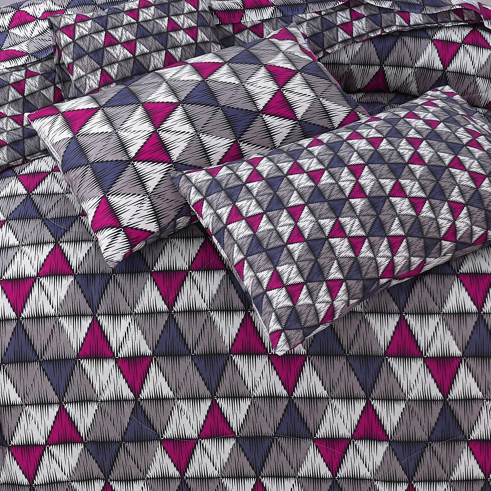 Premium Summer King Size Comforter Set - 7-Piece A44