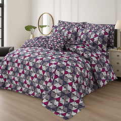 Premium Summer King Size Comforter Set - 7-Piece A44