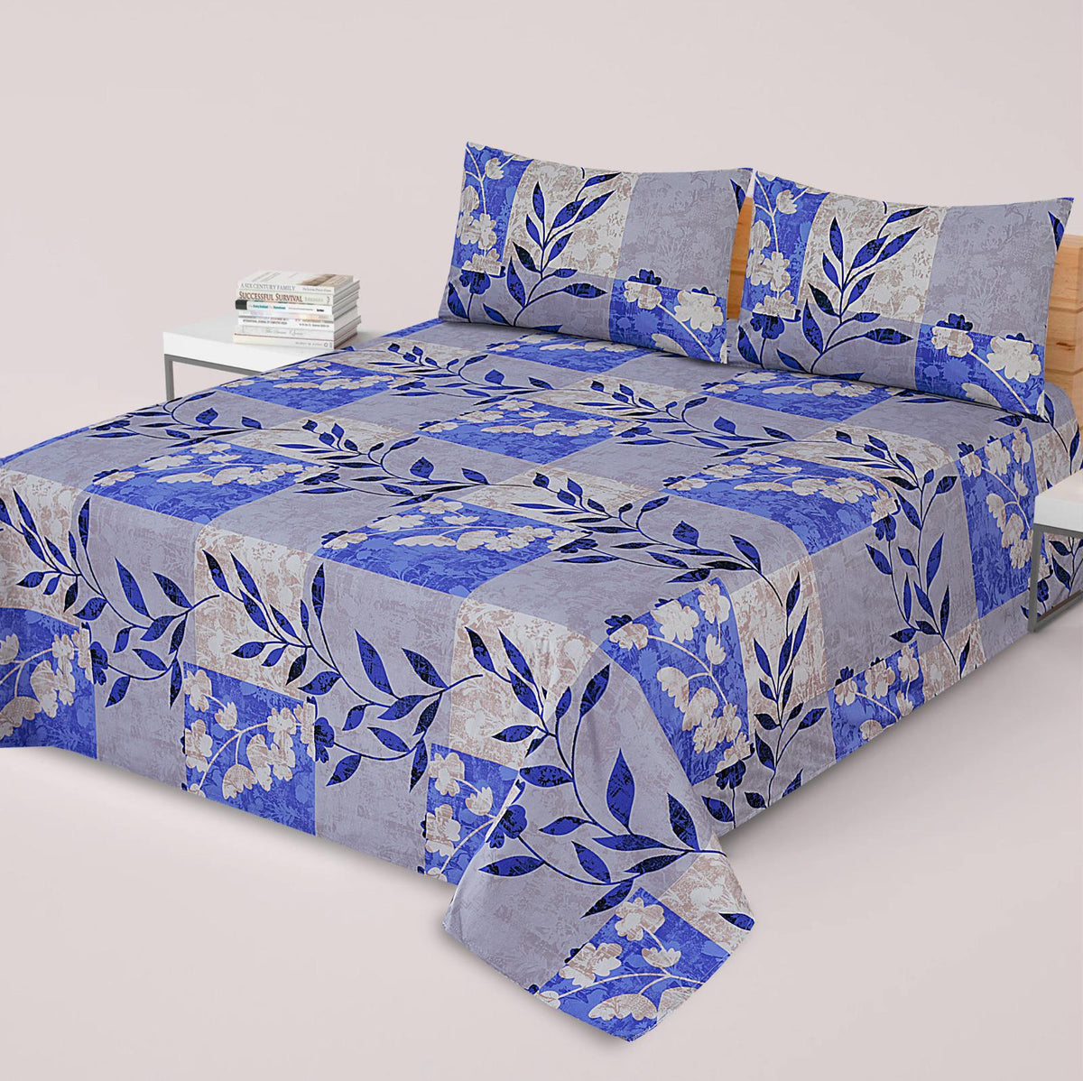 3 Pcs Bed sheet A-49