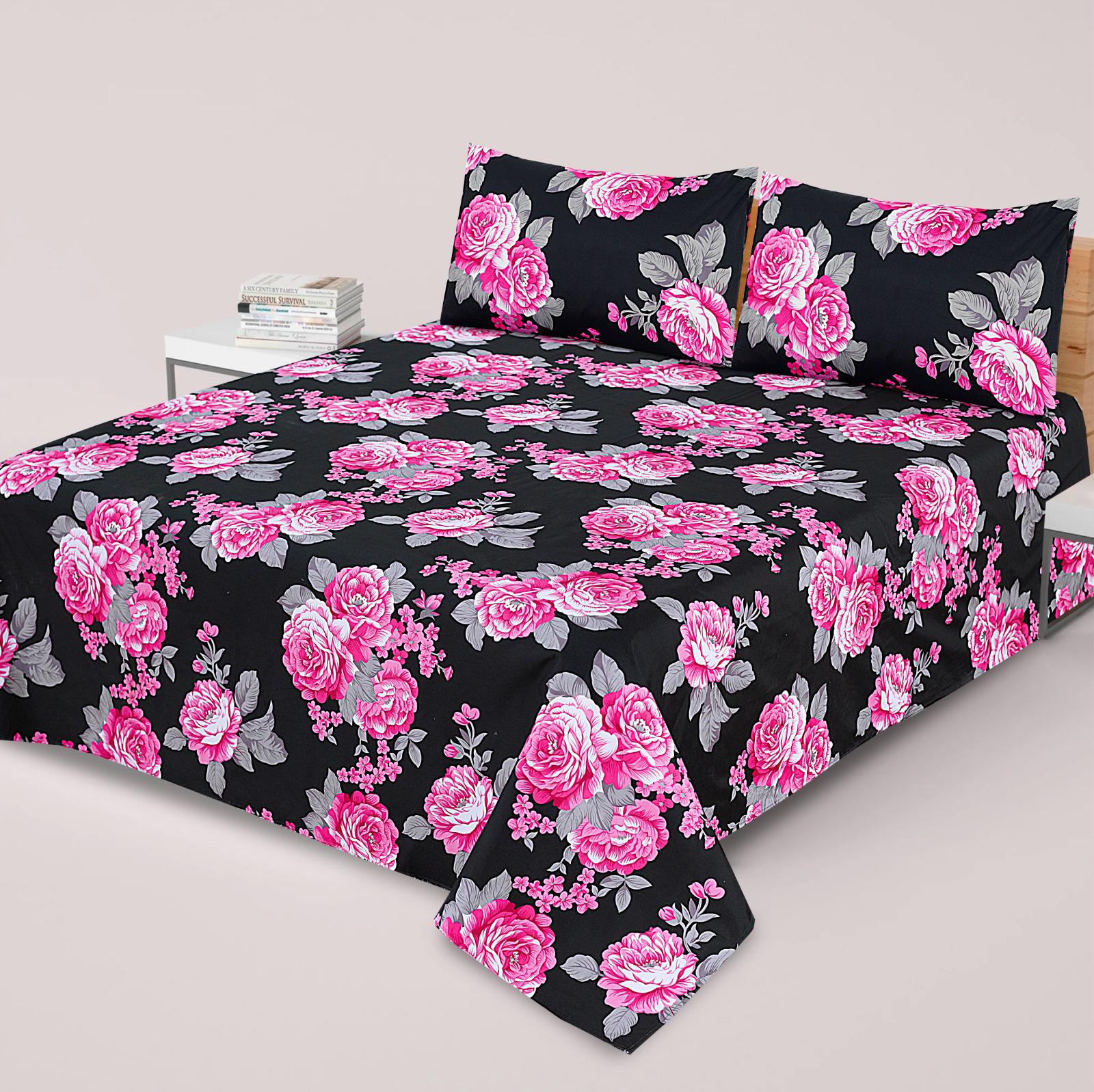 3 Pcs Bed sheet A-53
