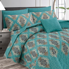Premium Summer King Size Comforter Set - 7-Piece