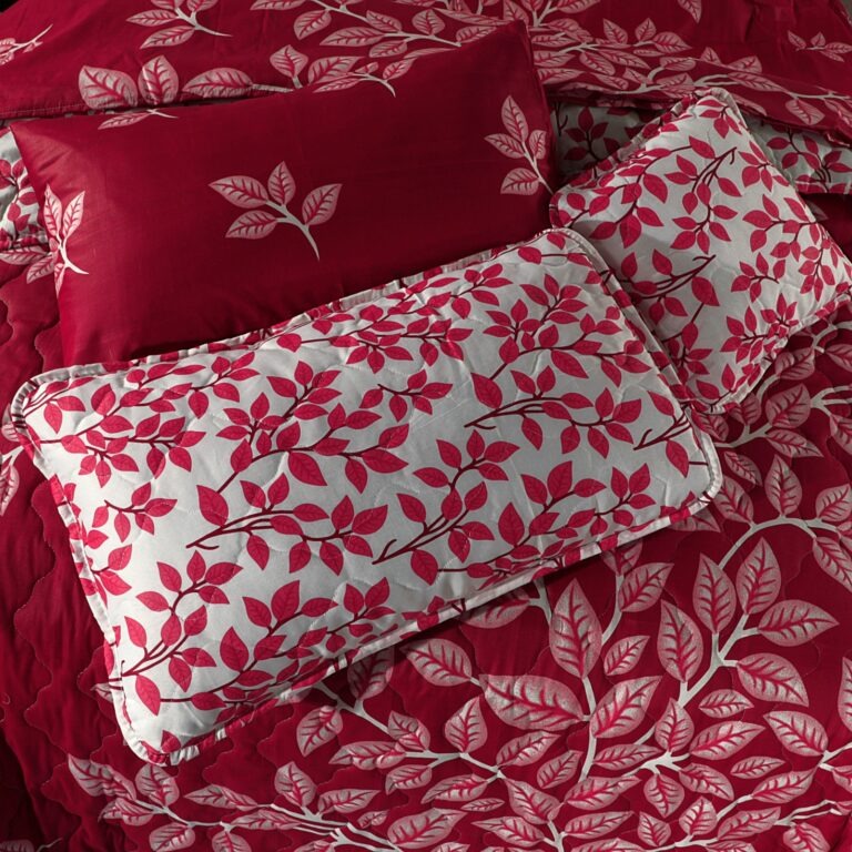 Premium Summer King Size Comforter Set - 7-Piece
