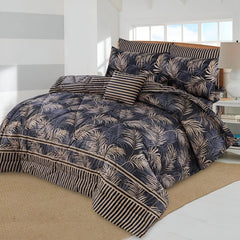 Premium Summer King Size Comforter Set - 7-Piece
