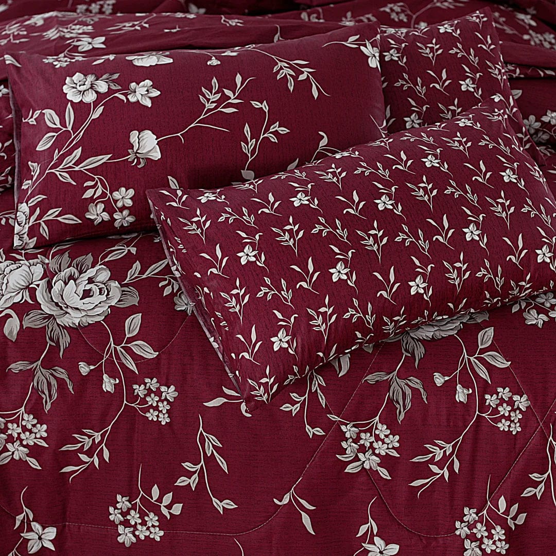 Premium Summer King Size Comforter Set - 7-Piece