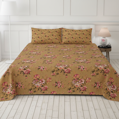 Golden Tan Pink Peony - Straight